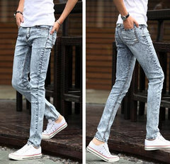 Slim Fit Snowflake Cowboy Feet Pants