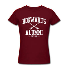 Summer T Shirt Hogwarts Alumni Harry Potter Inspired