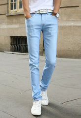 Casual Stretch Skinny Jeans Trousers Tight Pants