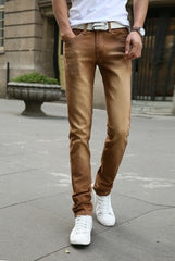 Casual Stretch Skinny Jeans Trousers Tight Pants