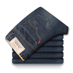 Male Casual Straight Denim Full Length