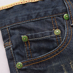 High Quality Men Casual Hole Torn Jeans