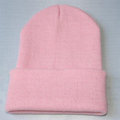 Candy Color Woman's Warm Woolen Winter Hats