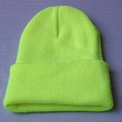 Candy Color Woman's Warm Woolen Winter Hats