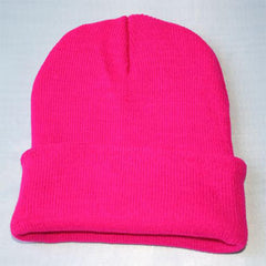 Candy Color Woman's Warm Woolen Winter Hats
