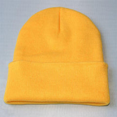 Candy Color Woman's Warm Woolen Winter Hats