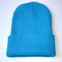 Candy Color Woman's Warm Woolen Winter Hats