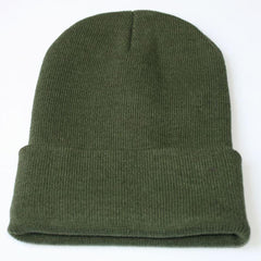 Candy Color Woman's Warm Woolen Winter Hats