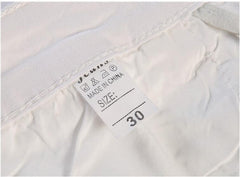 White Ripped Jeans For Men Casual Slim Fit