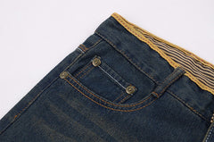 Comfortable Cotton Fashion Washed Mens Jeans