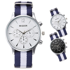 Roman Numerals Quartz Wrist Mens Watch