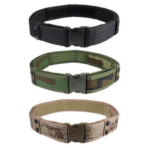 Camo Waistband Tactical Hunting Field Belt