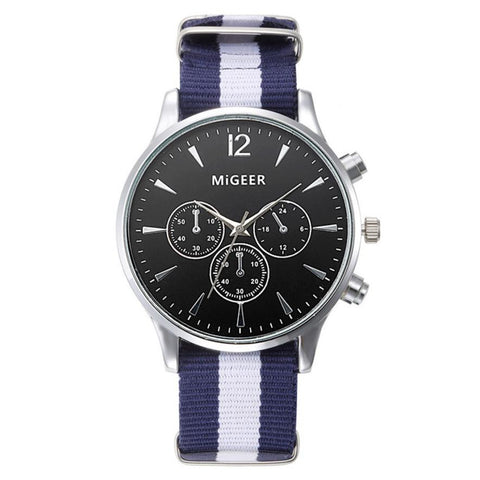 Roman Numerals Quartz Wrist Mens Watch
