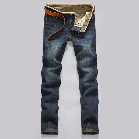 High Quality Men Casual Hole Torn Jeans