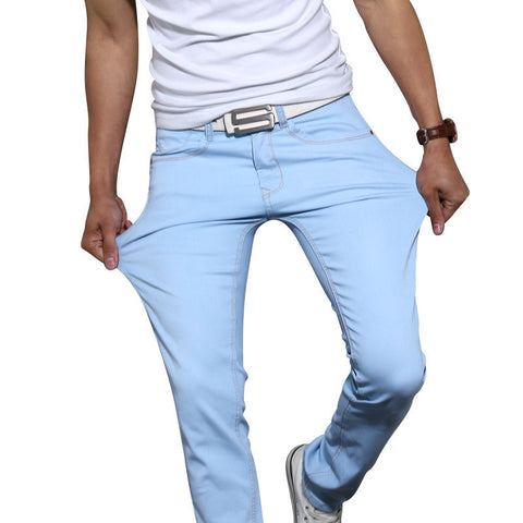 Casual Stretch Skinny Jeans Trousers Tight Pants