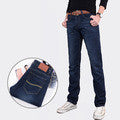 Male Casual Straight Denim Full Length